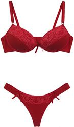 Conjunto Lingerie com Renda