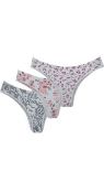 Pacote 3 Calcinhas Tanga - Diva Donna